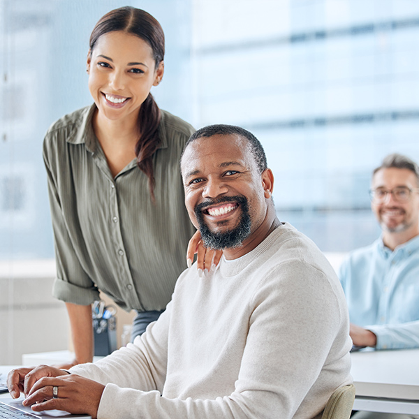 people smiling